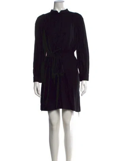 Pre-owned Zadig & Voltaire Mini Dress In Black