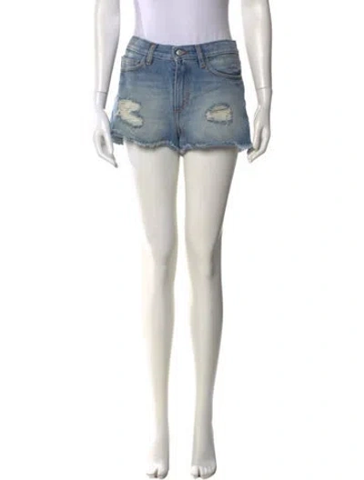 Pre-owned Zadig & Voltaire Mini Shorts In Blue