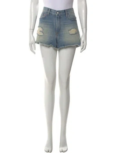 Pre-owned Zadig & Voltaire Mini Shorts In Blue