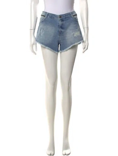 Pre-owned Zadig & Voltaire Mini Shorts In Blue