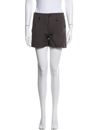 Pre-owned Zadig & Voltaire Mini Shorts In White