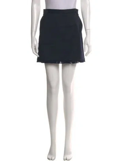Pre-owned Zadig & Voltaire Mini Skirt In Black