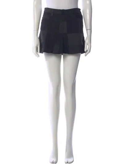 Pre-owned Zadig & Voltaire Mini Skirt In Black