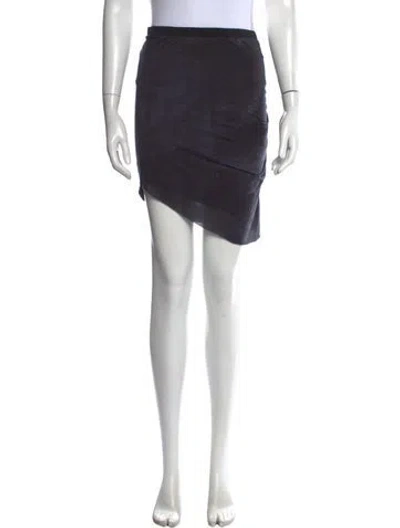 Pre-owned Zadig & Voltaire Mini Skirt In Black