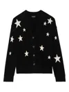 Zadig & Voltaire Mirkaz Star Cardigan In Black