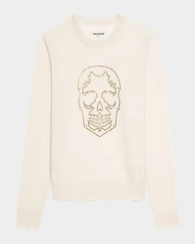 Zadig & Voltaire Miss Embellished Skull Western Sweater