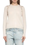 Zadig & Voltaire Missya West Strass Rhinestone Cardigan