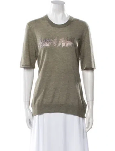Pre-owned Zadig & Voltaire Mon Amour Cashmere Sweater In Neutral