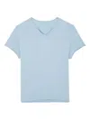 Zadig & Voltaire Monastir V-neck T-shirt In Blue