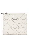 Zadig & Voltaire Monogram-print Wallet In Neutral