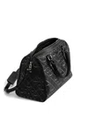 Zadig & Voltaire Monogram Sunny Vibe Medium Satchel In Black