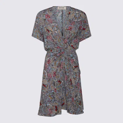 ZADIG & VOLTAIRE ZADIG&VOLTAIRE MULTICOLOR VISCOSE DRESS