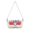 Zadig & Voltaire Nano Rock America Crossbody Bag In White