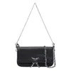 Zadig & Voltaire Nano Rock Crossbody Bag In Black