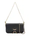 Zadig & Voltaire Nano Rock Crossbody Bag In Black