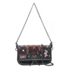 Zadig & Voltaire Punk Star Shoulder Bag In Black
