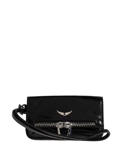 Zadig & Voltaire Nano Rock Purse In Black