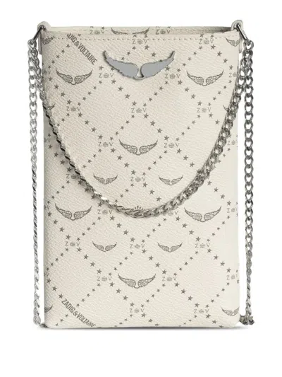 Zadig & Voltaire Zadig&voltaire Natural Rock Mobile Case Monogram Chain