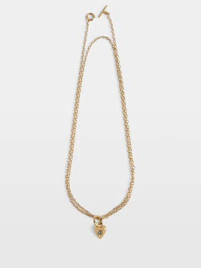 Zadig & Voltaire Necklace Heartbreaker In Gold