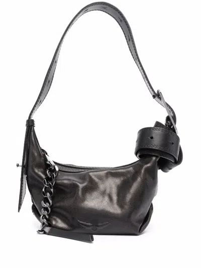 Zadig & Voltaire New Bag Belt-detail Bag In 黑色