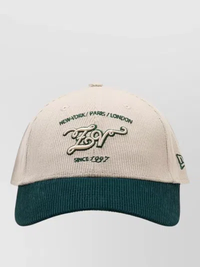 Zadig & Voltaire New Era Tennis Cap Cotton Curved Brim In Neutrals