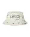 Zadig & Voltaire New Era X Zadig Tattoo Embroidered Bucket Hat In Neutral
