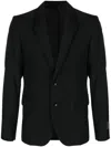 Zadig & Voltaire Notched-lapels Single-breasted Blazer In Black