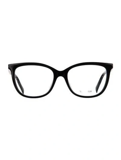 Pre-owned Zadig & Voltaire Optical Frame Glasses Cat-eye Eyeglasses In Black