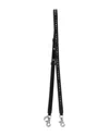 Zadig & Voltaire Overstudded Thin Bag Strap In Black