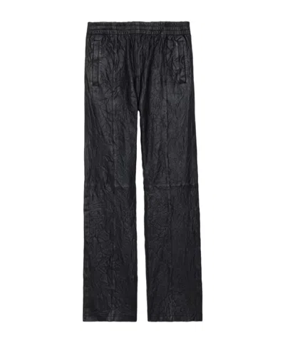 Zadig & Voltaire Pacha Straight-leg Trousers In Multi