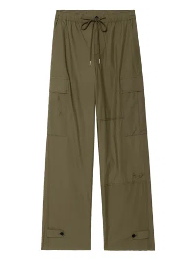 Zadig & Voltaire Palmyr Cargo Trousers In Green