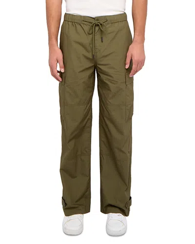 Zadig & Voltaire Palmyr Drawstring Cargo Pants In Green