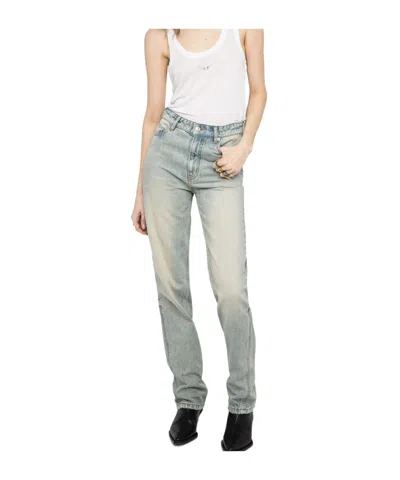 Zadig & Voltaire Pants Wwje01315 0-light Blue In Gray