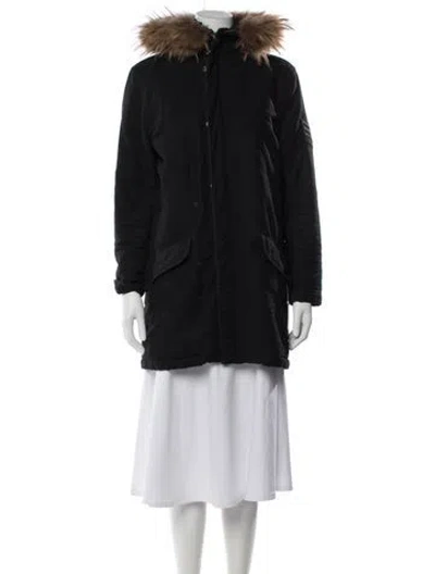 Pre-owned Zadig & Voltaire Parka In Black