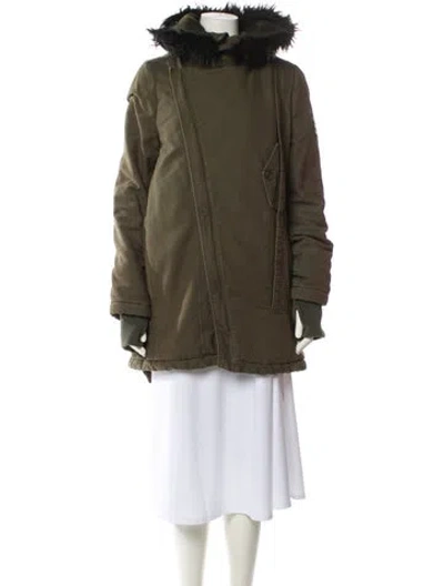 Pre-owned Zadig & Voltaire Parka In Green