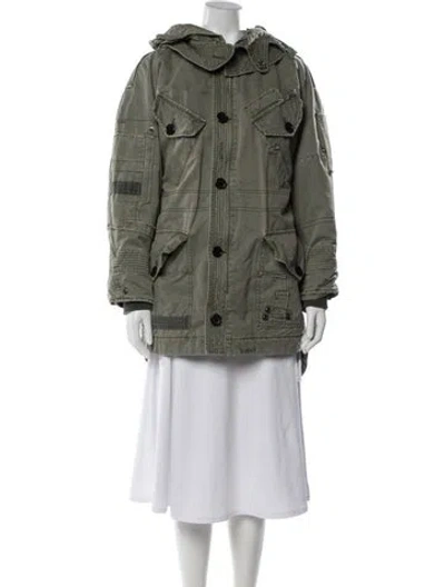 Pre-owned Zadig & Voltaire Parka In Green