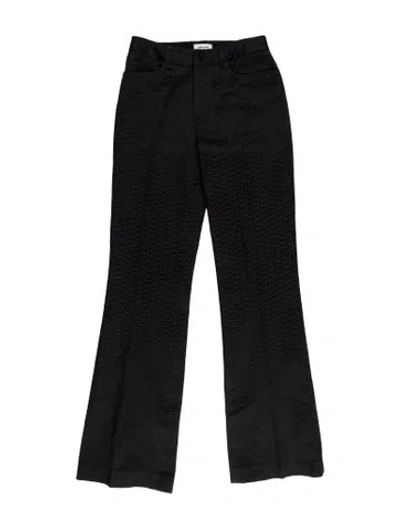 Pre-owned Zadig & Voltaire Patterned Flared Pants In Blue