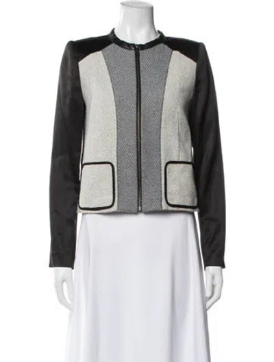 Pre-owned Zadig & Voltaire Patterned Jacket In Neutral