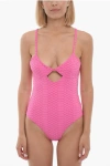 Zadig & Voltaire Patterned One-piece Swimsuit With Cut-out Detail