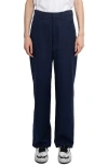 Zadig & Voltaire Perya Tailleur Straight Leg Pants In Blue