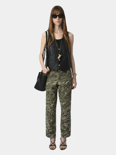 Zadig & Voltaire Pilote Pants In Green