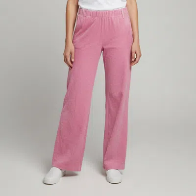 Pre-owned Zadig & Voltaire Pink Parfait Daim Froisse Pants M