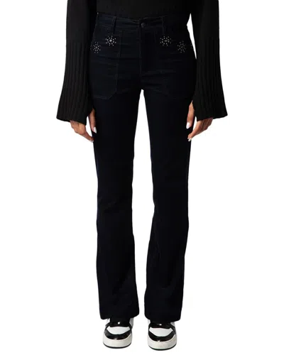 Zadig & Voltaire Pista Corduroy Studs Pants In Black