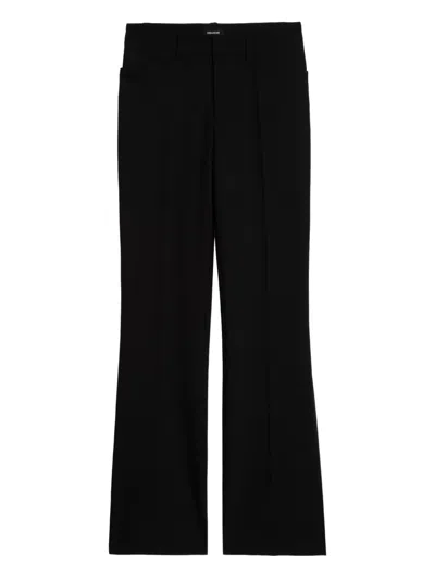 Zadig & Voltaire Pistol Trousers In Black