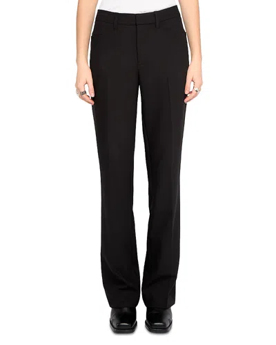Zadig & Voltaire Pistol Trousers In Black