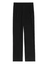 Zadig & Voltaire Pix Elasticated-waistband Trousers In Black