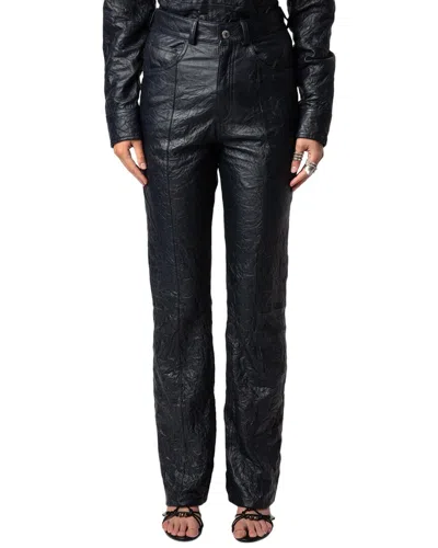 ZADIG & VOLTAIRE ZADIG & VOLTAIRE POETE LEATHER PANT
