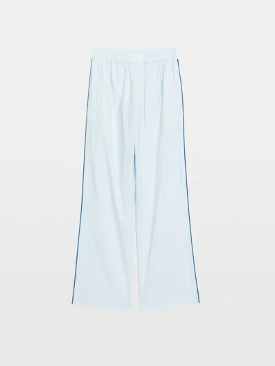 Zadig & Voltaire Poma Pants In Bleu Oxford