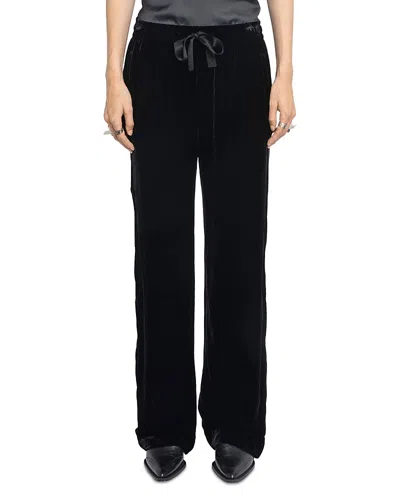 ZADIG & VOLTAIRE POMA VELVET PANTS