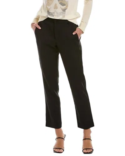 Zadig & Voltaire Pomelo Wool Pant In Black